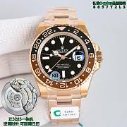 Rolex GMT-Master II 40 M126715CHNR-0001 18ct Everose Gold Black Dial - 1