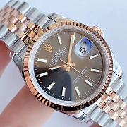 Rolex Datejust 36 M126231-0013 126231-0013 Oystersteel and 18ct Everose Gold Slate Dial - Smooth - 3