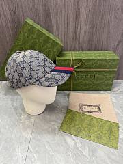 Gucci rare blue striped hat - 6
