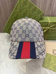 Gucci rare blue striped hat - 5