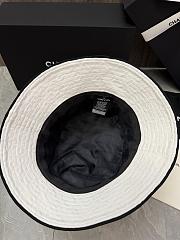Chanel canvas bucket hat in white - 5