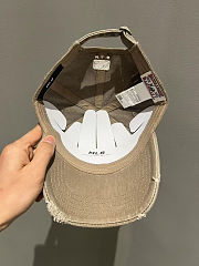 MLB Damage Washing Unstructured Ball Cap LA Dodgers 3ACPVV34N-07BRL Brown - 2