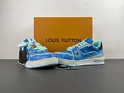 LV Trainer Sneaker Blue 1AJTQS - 1