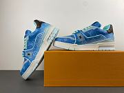 LV Trainer Sneaker Blue 1AJTQS - 6