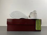 Gucci Women's Stretch low-top sneaker in white leather ‎865056 AAGFF 9099 - 3