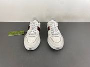 Gucci Women's Stretch low-top sneaker in white leather ‎865056 AAGFF 9099 - 2