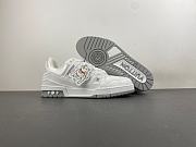 LV Trainer Sneaker White Monogram canvas 1AJAXH - 5