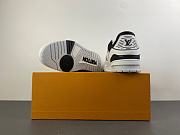 LV Trainer Sneaker Black Grained calf leather 1AIJ46 - 3