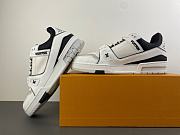LV Trainer Sneaker Black Grained calf leather 1AIJ46 - 2