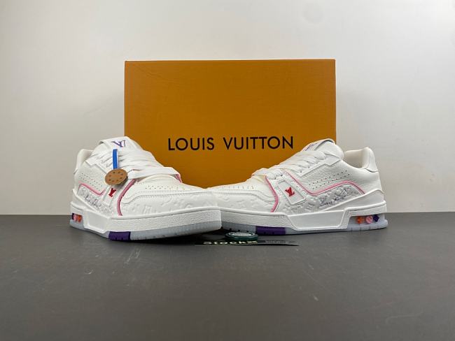 LV Trainer White Pink 1APHLG - 1