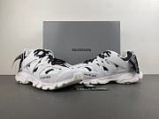 Balenciaga Track Shirt Sneaker in white and black polyurethane and cotton 542023WTRSH9010 - 1