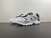 Balenciaga Track Shirt Sneaker in white and black polyurethane and cotton 542023WTRSH9010 - 6