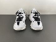 Balenciaga Track Shirt Sneaker in white and black polyurethane and cotton 542023WTRSH9010 - 5