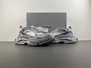 Balenciaga Triple S.2 Sneaker in gradient grey polyurethane and polyester 865849WTR2G1800 - 1