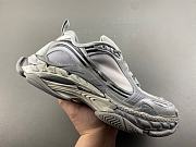 Balenciaga Triple S.2 Sneaker in gradient grey polyurethane and polyester 865849WTR2G1800 - 2