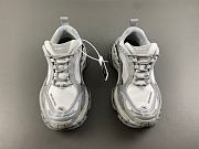 Balenciaga Triple S.2 Sneaker in gradient grey polyurethane and polyester 865849WTR2G1800 - 3