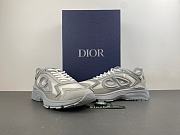 Dior B30 Sneaker Gray and White Semi-Transparent N3O Nylon 3SN342ABF_H898 - 1