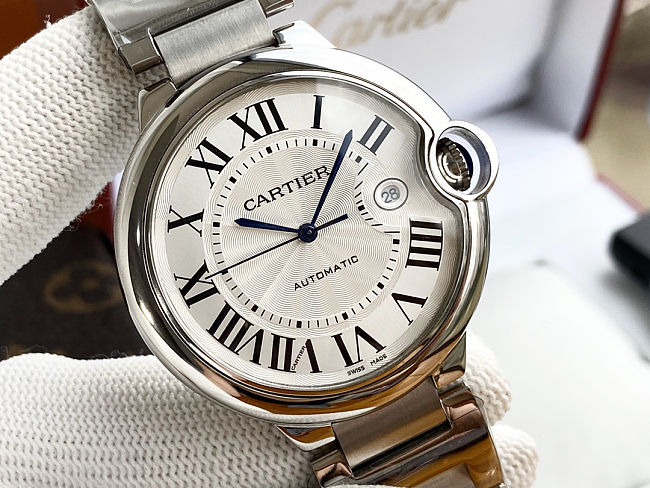 CARTIER BALLON BLEU WHITE DIAL WSBB0049 42mm - 1