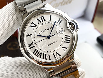 CARTIER BALLON BLEU WHITE DIAL WSBB0049 42mm