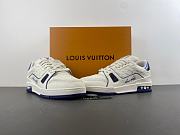 LV Trainer Sneakers Marine Green 1AKCLR - 1