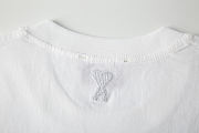 AMI Paris logo-print T-shirt White - 3