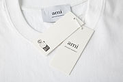 AMI Paris logo-print T-shirt White - 2