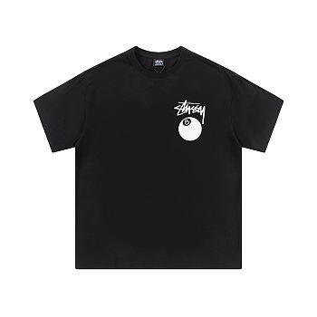 Stussy 8 Ball Pigment Dyed Tee Black 