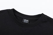 Stussy 8 Ball Pigment Dyed Tee Black  - 3