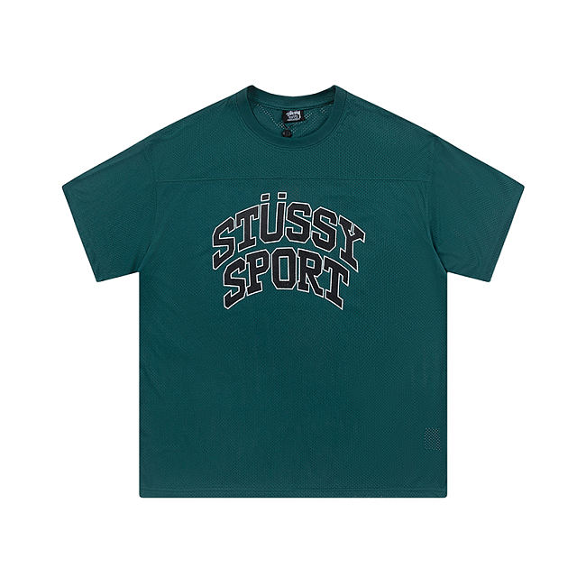 Stussy Sport Mesh Football Jersey 'Green' - 1140338 GREE - 1