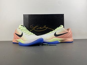 Jalen Brunson Nike Kobe 6 Protro Sunrise PE 