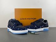 LV Trainer sneaker Indigo Blue 1AKDH1 - 1