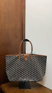 Goyard Artois PM Tote Bag Black and Brown Size 39x32x19cm - 6