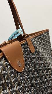 Goyard Artois PM Tote Bag Black and Brown Size 39x32x19cm - 3