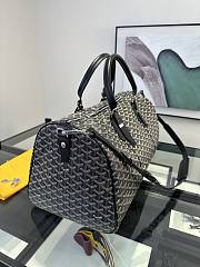 Goyard Boston 50 Duffle Bag Black Color Size 50×23×26 cm - 6