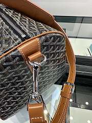 GOYARD Boston 50 Bag Black and Tan Size 50×23×26 cm - 5