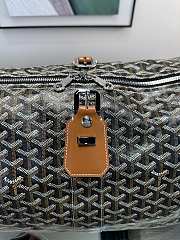 GOYARD Boston 50 Bag Black and Tan Size 50×23×26 cm - 4