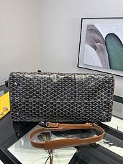 GOYARD Boston 50 Bag Black and Tan Size 50×23×26 cm - 3