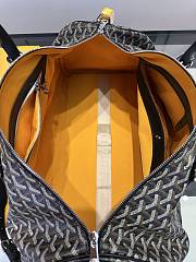 GOYARD Boston 50 Bag Black and Tan Size 50×23×26 cm - 2