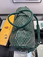 GOYARD Boston 50 Bag Green Size 50×23×26cm - 5