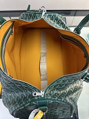 GOYARD Boston 50 Bag Green Size 50×23×26cm - 4