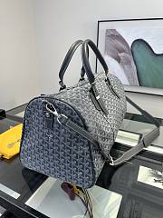 GOYARD Boston 50 Bag Grey Size 50×23×26 cm - 6