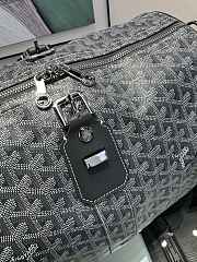 GOYARD Boston 50 Bag Grey Size 50×23×26 cm - 5