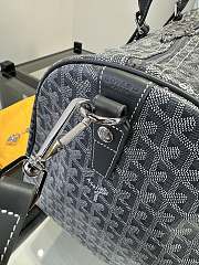 GOYARD Boston 50 Bag Grey Size 50×23×26 cm - 4