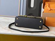 LV Capucines MM Galet Black/Cream/Gray M25386 Size 31 x 20 x 11 cm - 5
