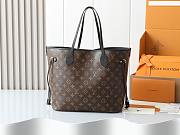 LV Neverfull Inside Out MM Monogram/ Black M28351 Size 47 x 28 x 14 cm - 4