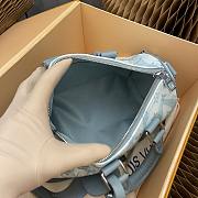 LV Monogram Aquagarden Keepall Bandouliere 25 Crystal Blue Size 25 x 15 x 11cm - 5