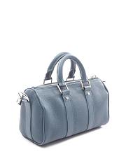 Louis Vuitton Aerogram Keepall XS boston bag Blue Size 21.5 cm - 5
