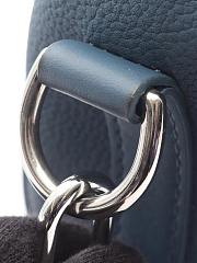 Louis Vuitton Aerogram Keepall XS boston bag Blue Size 21.5 cm - 4