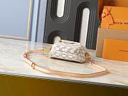 LV Mini Bumbag Damier Azur Canvas N00130 Size 17 x 12 x 9.5 cm - 5