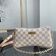 LV Pochette Liv Damier Azur N00228 Size 24.5 x 13.5 x 6.5cm - 1